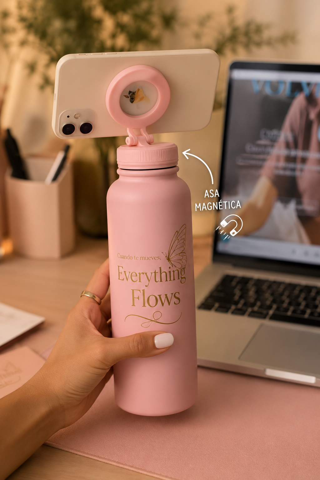 Botella Flow Magnética — 32 oz